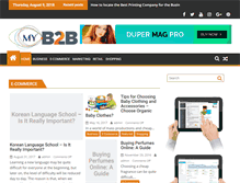 Tablet Screenshot of my-b2b.net